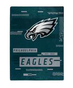 Philadelphia Eagles 60 x 80 Digitize Royal Plush Blanket