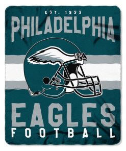 Philadelphia Eagles Retro 50 x 60 Singular Fleece Throw Blanket