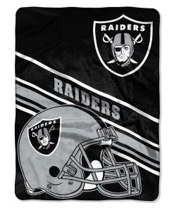 Las Vegas Raiders 60 x 80 Slant Royal Plush Blanket