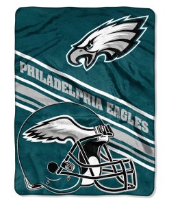 Philadelphia Eagles 60 x 80 Slant Royal Plush Blanket