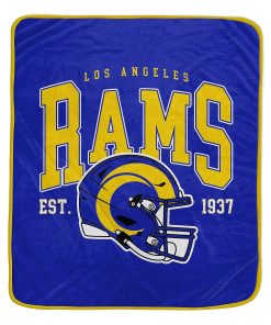 Los Angeles Rams 50 x 60 Vintage Arch Block Blanket