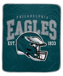 Philadelphia Eagles 50 x 60 Vintage Arch Block Blanket