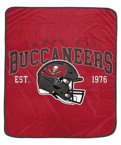 Tampa Bay Buccaneers 50 x 60 Vintage Arch Block Blanket