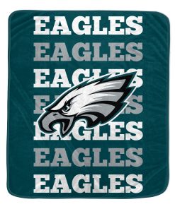 Philadelphia Eagles 60 x 70 Repeat Refresh Premium Plush Throw Blanket