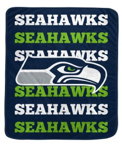 Seattle Seahawks 60 x 70 Repeat Refresh Premium Plush Throw Blanket
