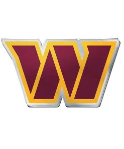 Washington Commanders Color Auto Emblem