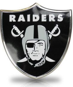 Las Vegas Raiders Auto Emblem Color