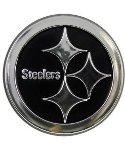 Pittsburgh Steelers Chrome Auto Emblem