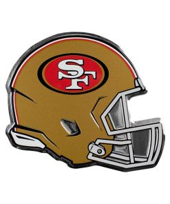 San Francisco 49ers Helmet Auto Emblem