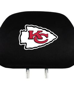 Kansas City Chiefs Head Rest Cover