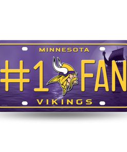 Minnesota Vikings #1 Fan License Plate