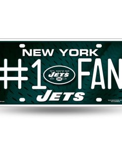 New York Jets #1 Fan License Plate