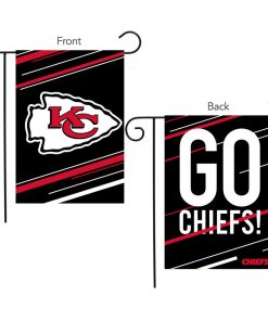 Kansas City Chiefs Slogan Double Sided Garden Flag