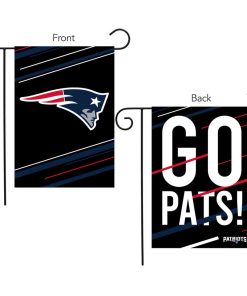 New England Patriots Slogan Double Sided Garden Flag