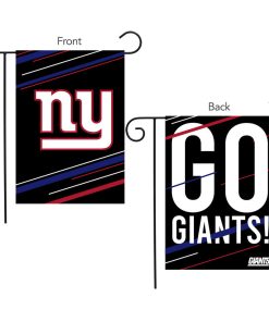 New York Giants Slogan Double Sided Garden Flag