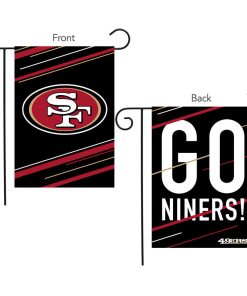 San Francisco 49ers Slogan Double Sided Garden Flag