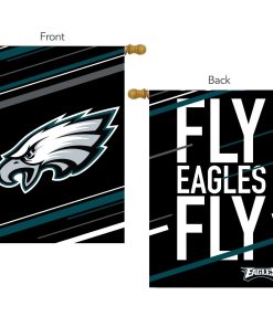 Philadelphia Eagles Slogan Double Sided House Flag