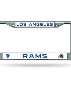 Los Angeles Rams Chrome License Plate Frame
