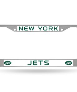 New York Jets Chrome License Plate Frame