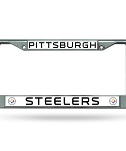 Pittsburgh Steelers Chrome License Plate Frame
