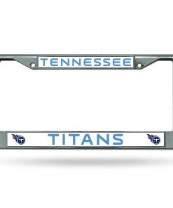 Tennessee Titans Chrome License Plate Frame