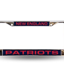 New England Patriots Laser Cut License Plate Frame