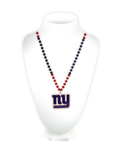 New York Giants Sport Beads With Medallion
