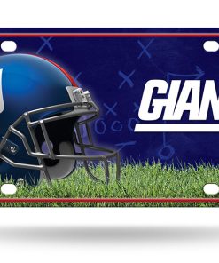 New York Giants Metal Logo License Plate