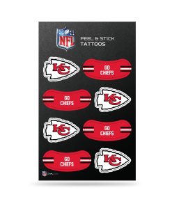 Kansas City Chiefs Peel N Stick Tattoos