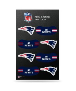 New England Patriots Peel N Stick Tattoos
