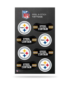 Pittsburgh Steelers Peel and Stick Tattoos