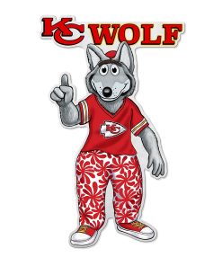 Kansas City Chiefs Shape Cut Mascot Pennant