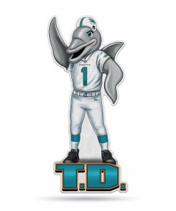 Miami Dolphins Shape Cut Mascot Pennant
