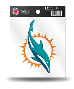Miami Dolphins Small Static Cling