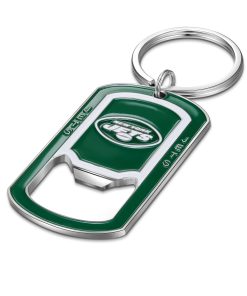 New York Jets Full Color Bottle Opener Key Chain