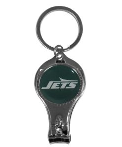 New York Jets Nail Clipper with Bottle Opener Key Chain