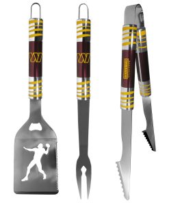 Washington Commanders 3pc Tailgater BBQ Grill Set