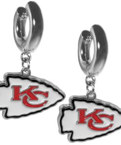 Kansas City Chiefs Huggie Hoop Earrings