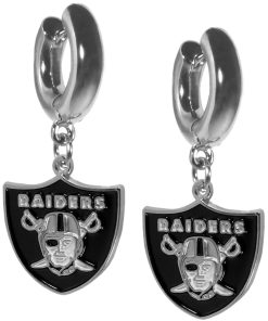 Las Vegas Raiders Huggie Hoop Earrings