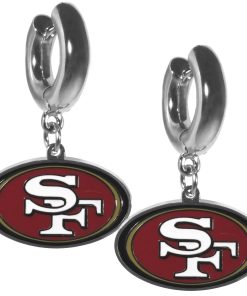 San Francisco 49ers Huggie Hoop Earrings