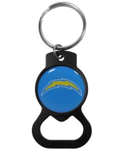 Los Angeles Chargers Bottle Opener Key Chain - Black