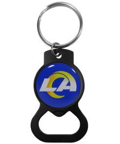 Los Angeles Rams Bottle Opener Key Chain - Black