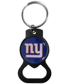 New York Giants Bottle Opener Key Chain - Black