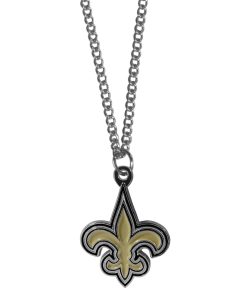 New Orleans Saints 22 Chain Logo Necklace