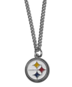 Pittsburgh Steelers 22 Chain Logo Necklace
