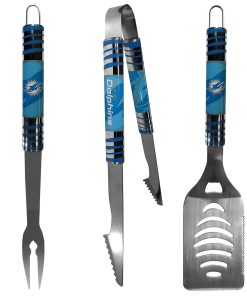 Miami Dolphins 3 Piece BBQ Set