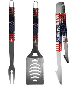 New England Patriots 3 Piece BBQ Set