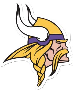 Minnesota Vikings 8 Auto Decal