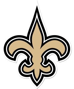 New Orleans Saints 8 Auto Decal