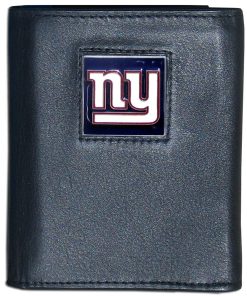 New York Giants Fine Grain Leather Wallet
